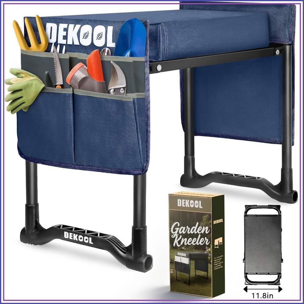 Gardening Tools Heavy Duty - Garden Kneeler and Seat with 3