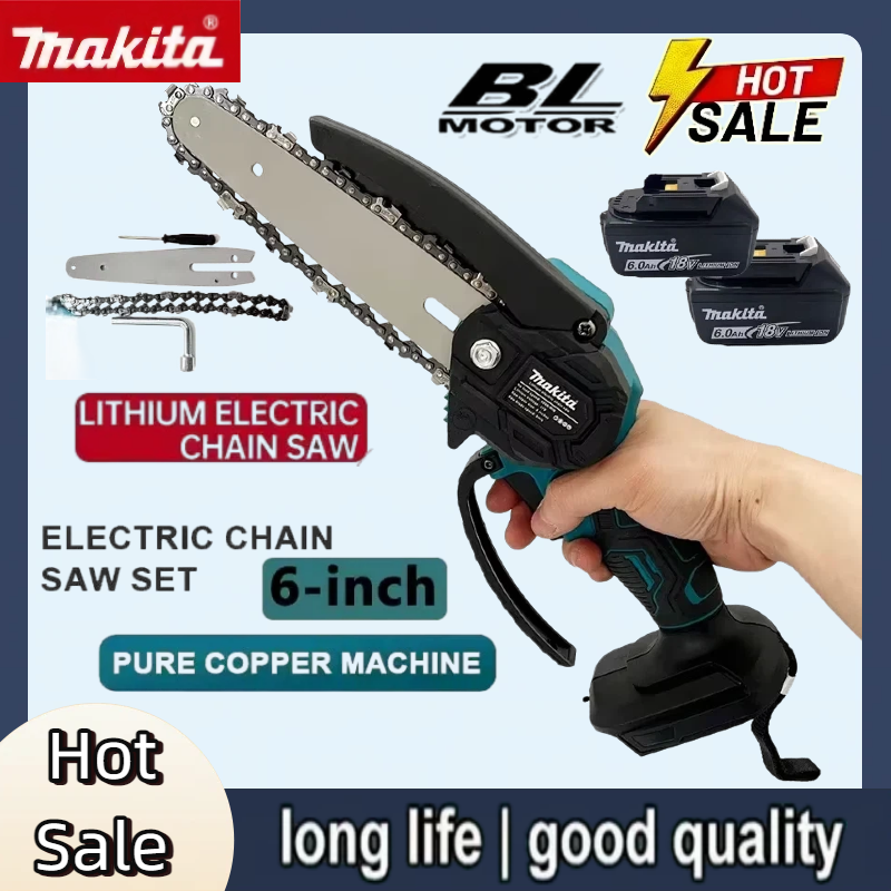 Gardening Tools To Cut Branches - Makita 6 Inch Chain Saw Portable