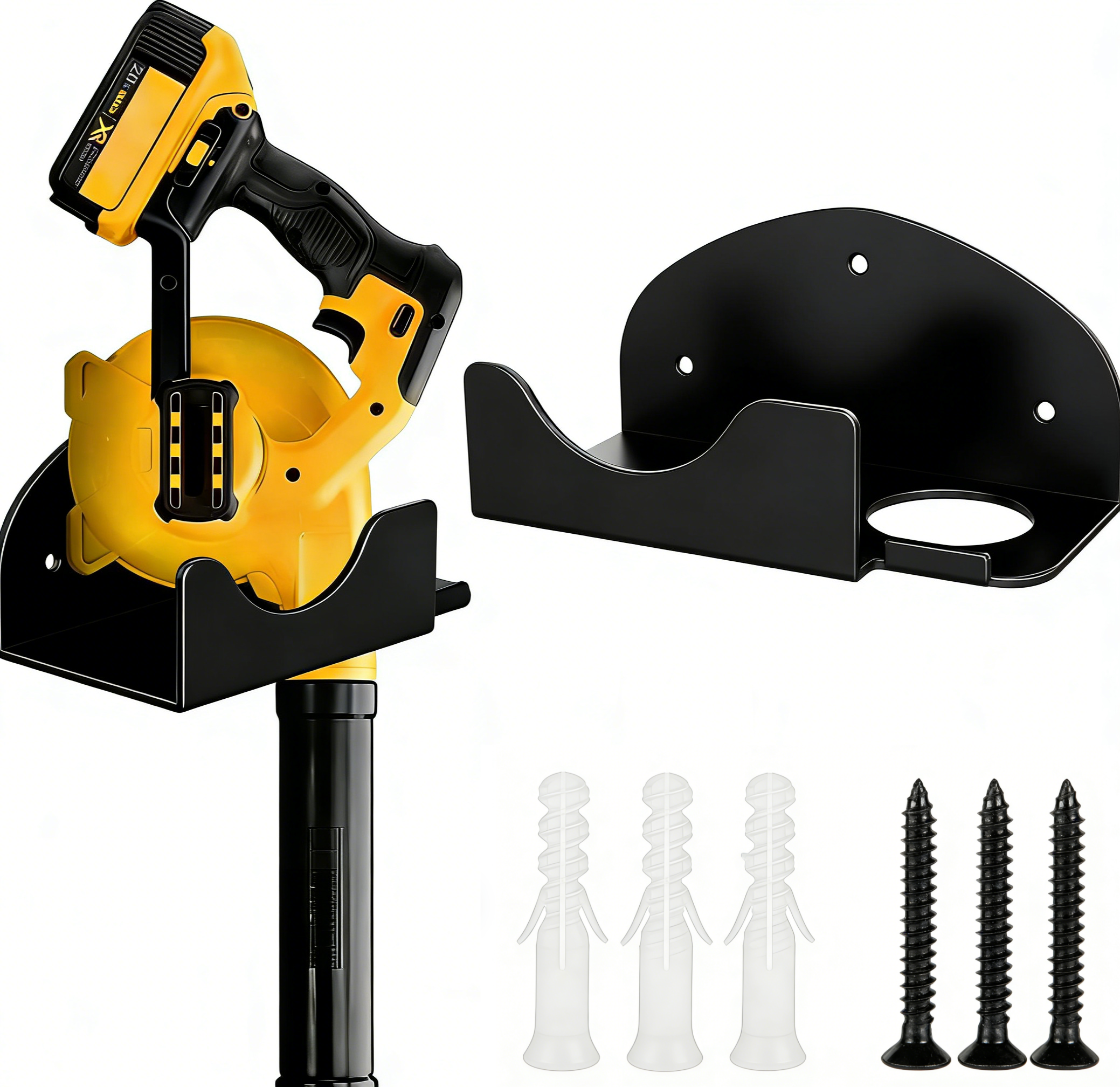 Gardening Tools In Store - 1 Black Wall Mounted Metal Tool