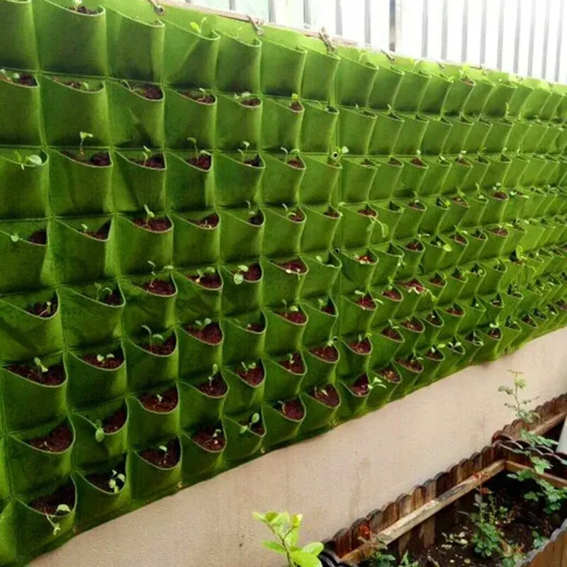 Grow Bags - NEW Wall Hanging Pockets Planting Bags