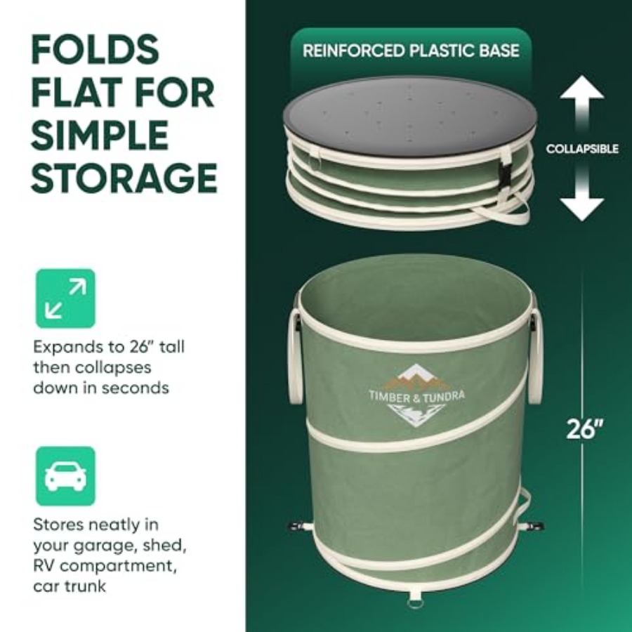 40-Gallon Collapsible Trash Ca - Garden Kneeling Pad 리뷰 및 가격
