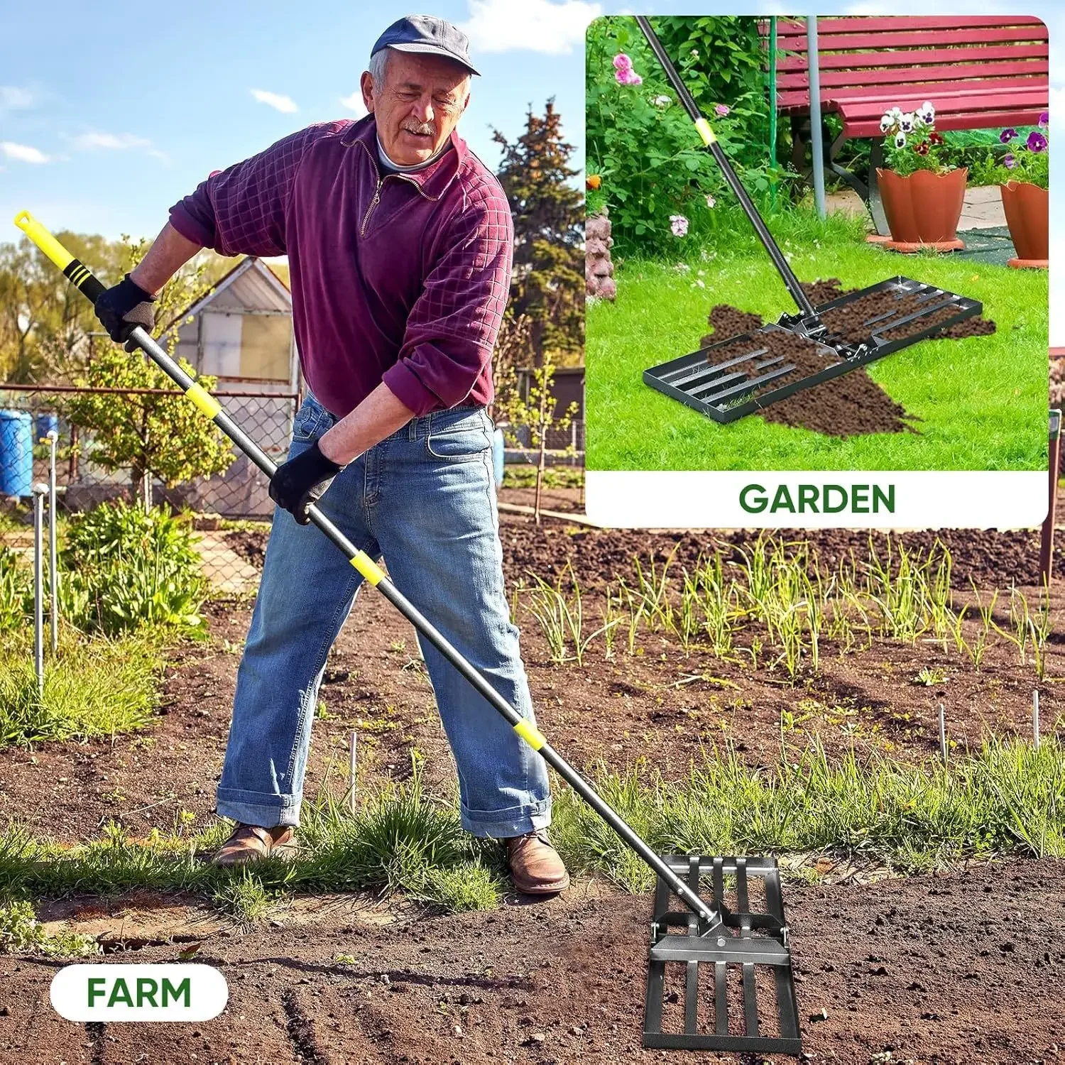 KEEHOME YEYEBEST Lawn Leveling - Gardening Tools Heavy Duty 리뷰 및 가격