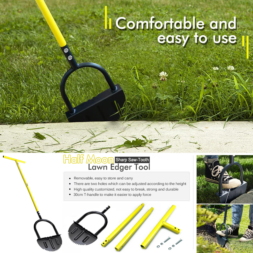 Manual Steel Edger Lawn Shovel - Gardening Tools Edger 리뷰 및 가격