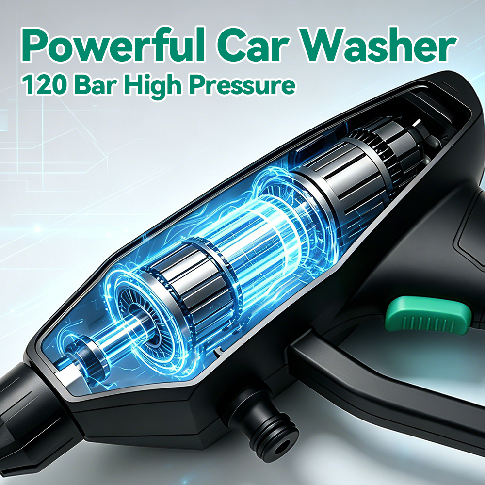 300W Car Washer Gun 120 Bar El - Gardening Tools Types 리뷰 및 가격