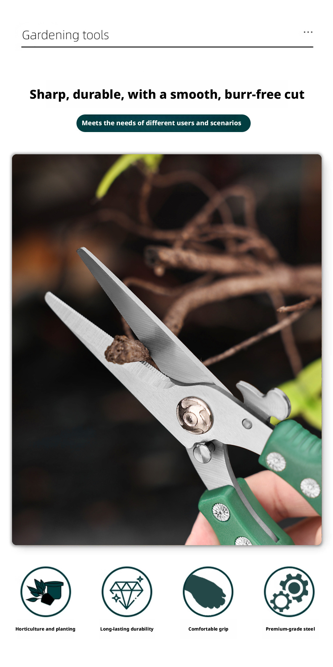 Garden Pruning Shears Stainles - Gardening Tools To Cut Branches 리뷰 및 가격