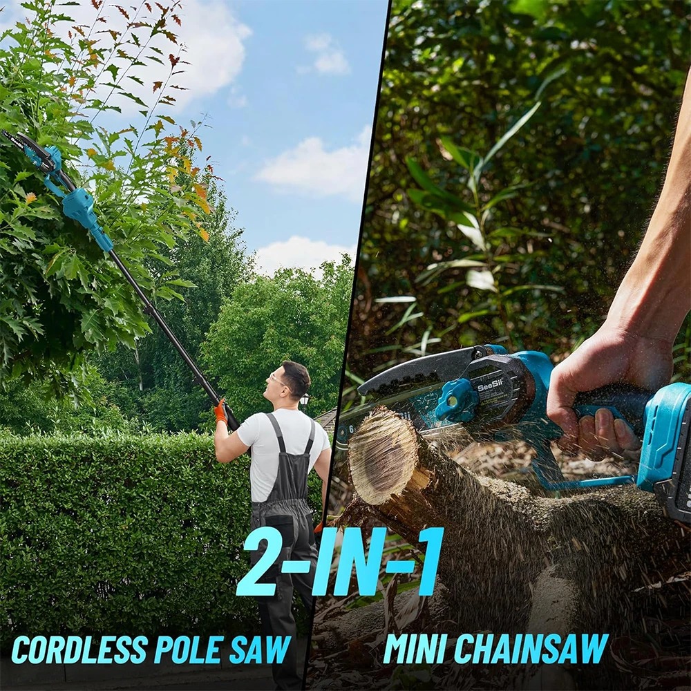 Seesii 2 IN 1 6'' Brushless El - Gardening Tools To Cut Branches 리뷰 및 가격