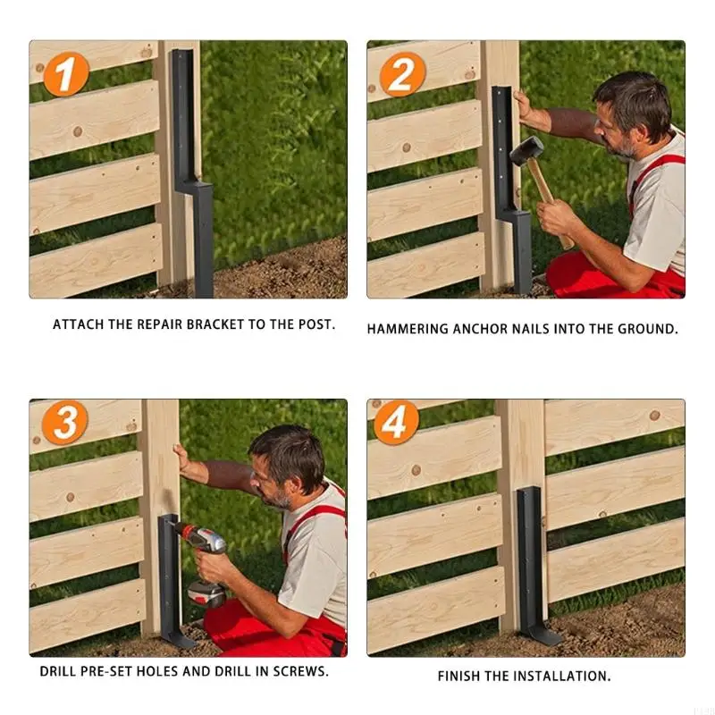 2PCS Fence Repair Anchor Fence - Gardening Tools Kit For Home Garden 리뷰 및 가격
