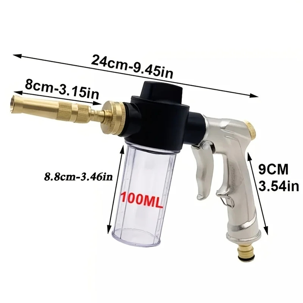High Pressure Spray Water Gun  - Gardening Tools Types 리뷰 및 가격