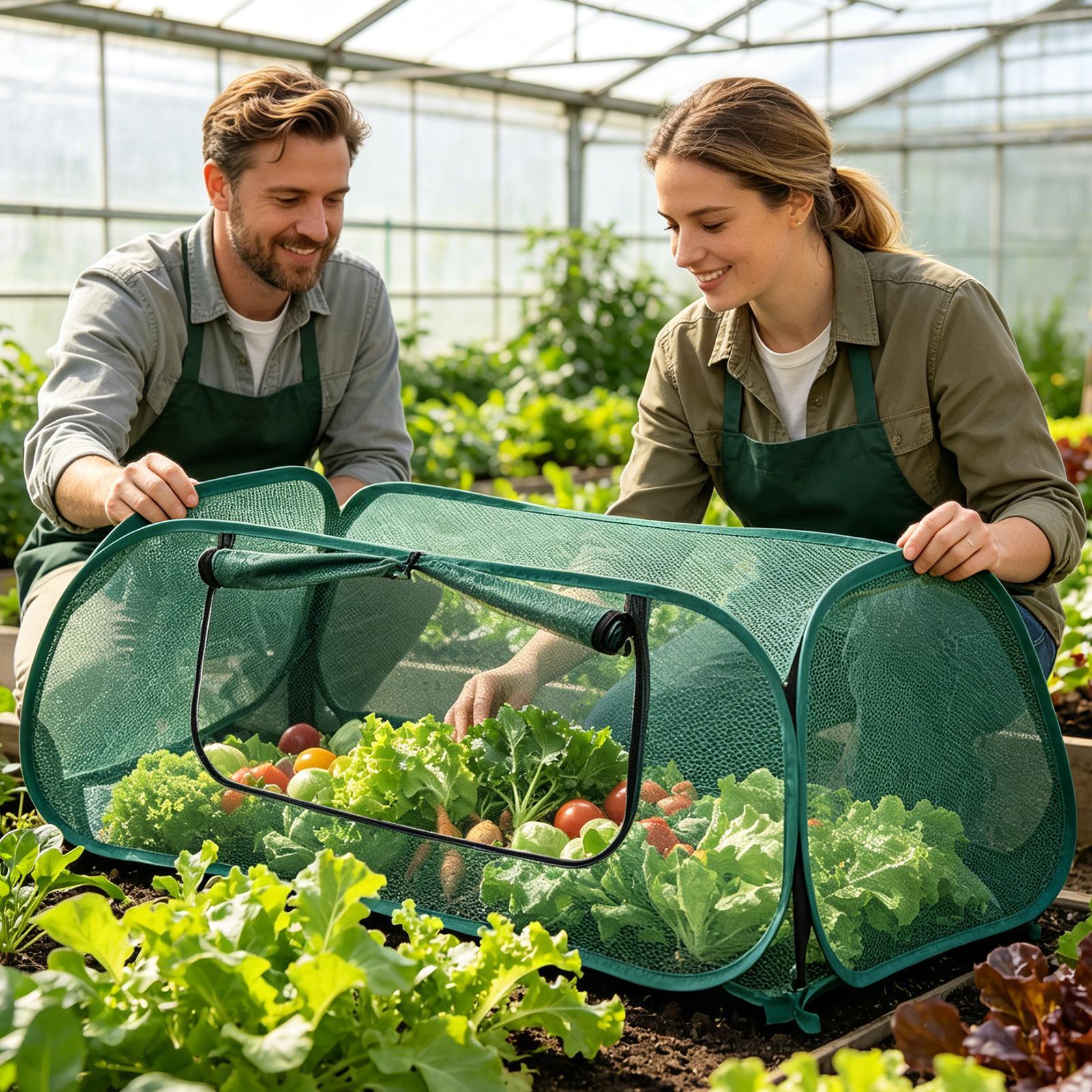 Popup Garden Mesh Plant Cover  - Grow Bags 리뷰 및 가격