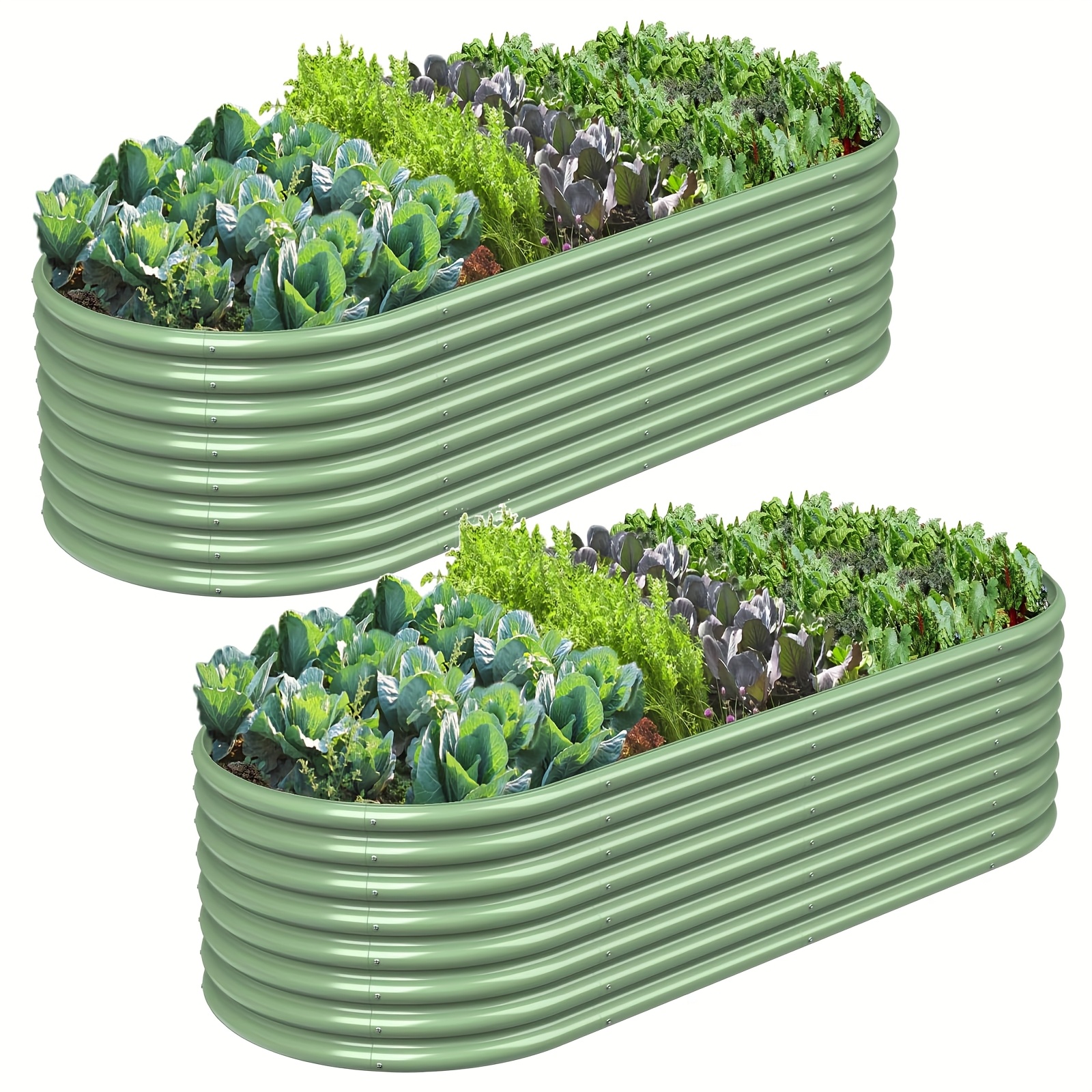 Outdoor Metal Planter Raised G - Gardening Tools Green 리뷰 및 가격