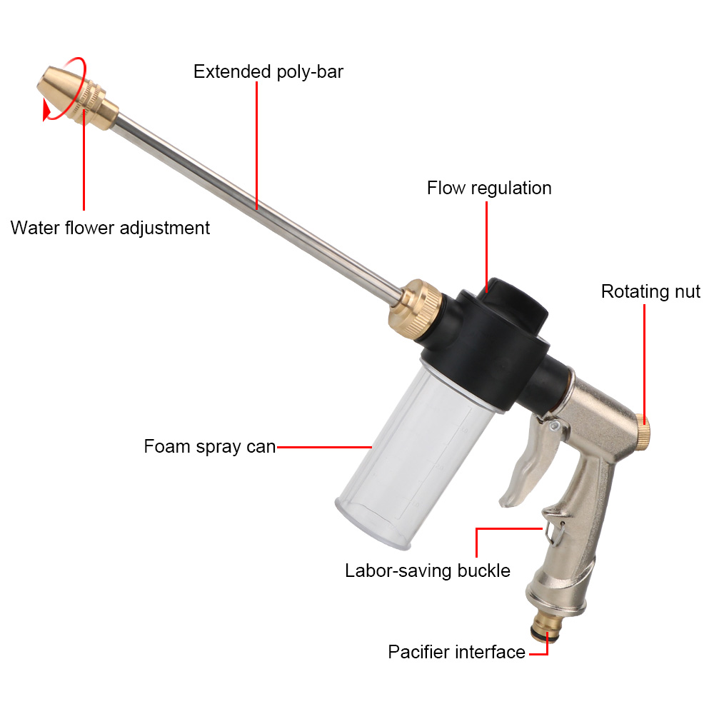 Long Foam Washer Car High Pres - Gardening Tools Types 리뷰 및 가격