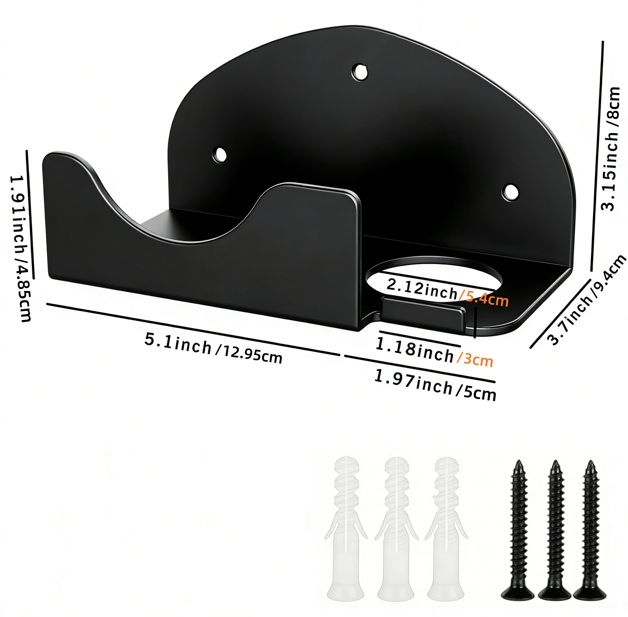 1 Black Wall Mounted Metal Too - Gardening Tools In Store 리뷰 및 가격