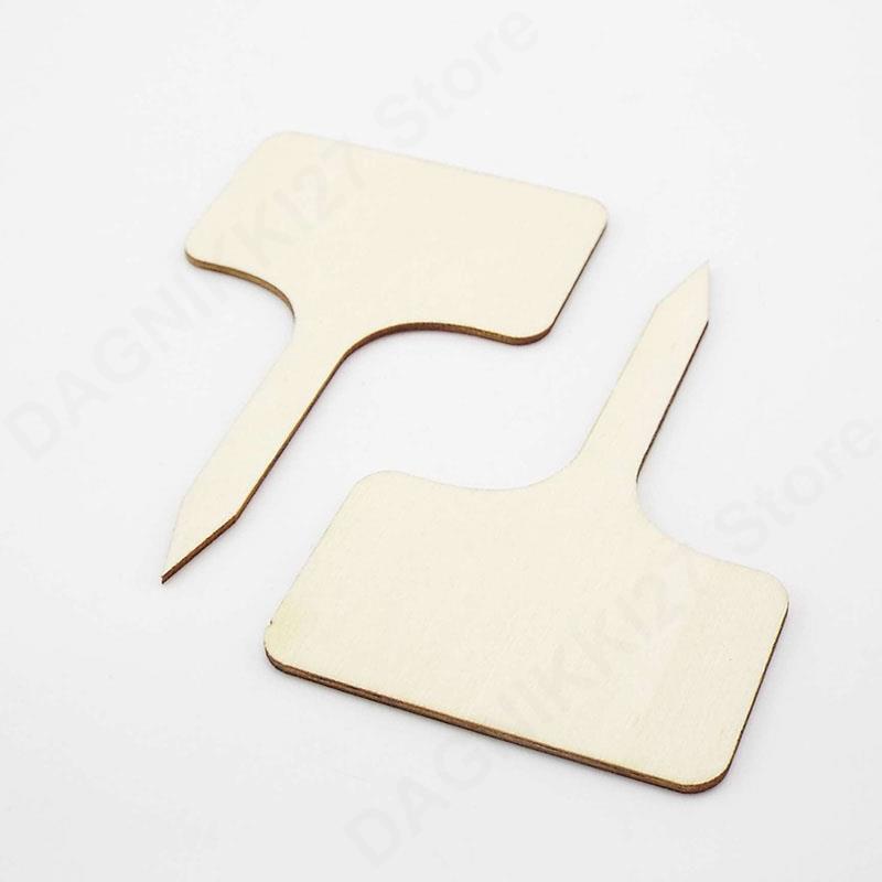10x T-Type Wooden Plant Labels - Gardening Tools Types 리뷰 및 가격