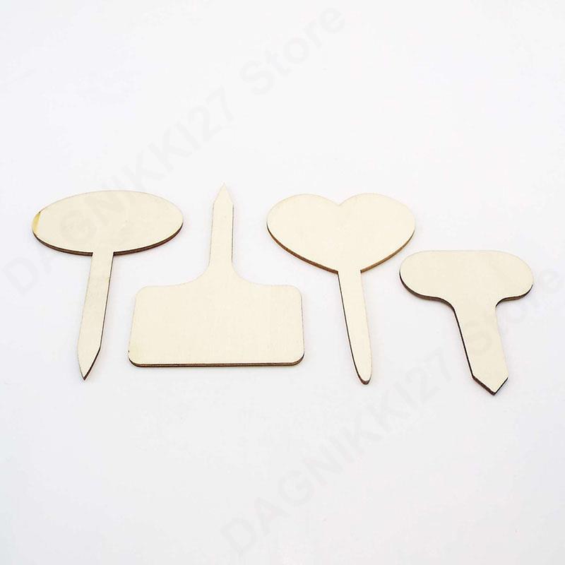10x T-Type Wooden Plant Labels - Gardening Tools Types 리뷰 및 가격