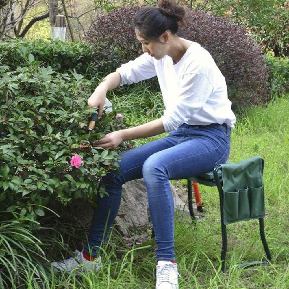 Portable Folding Garden Kneele - Gardening Tools Green 리뷰 및 가격