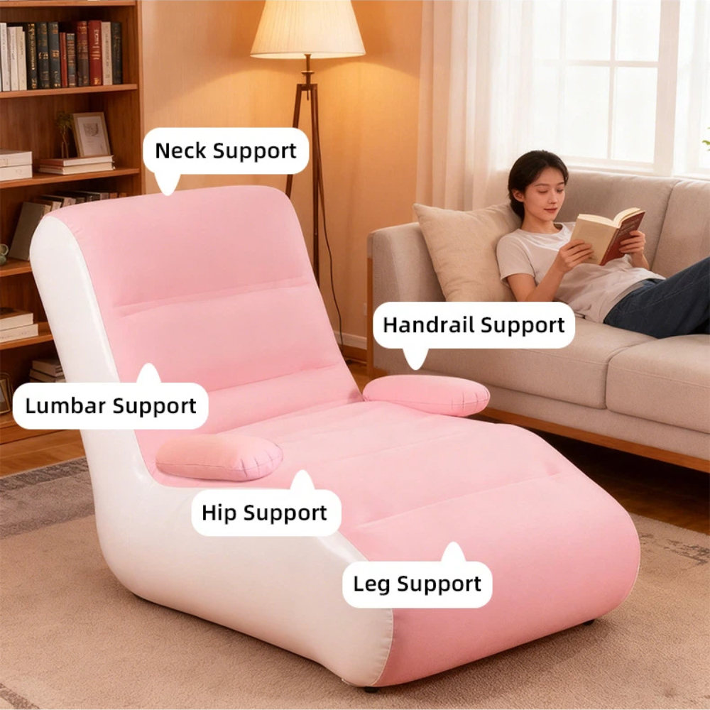 Inflatable Lounger Sofa with S - Grow Bags 리뷰 및 가격