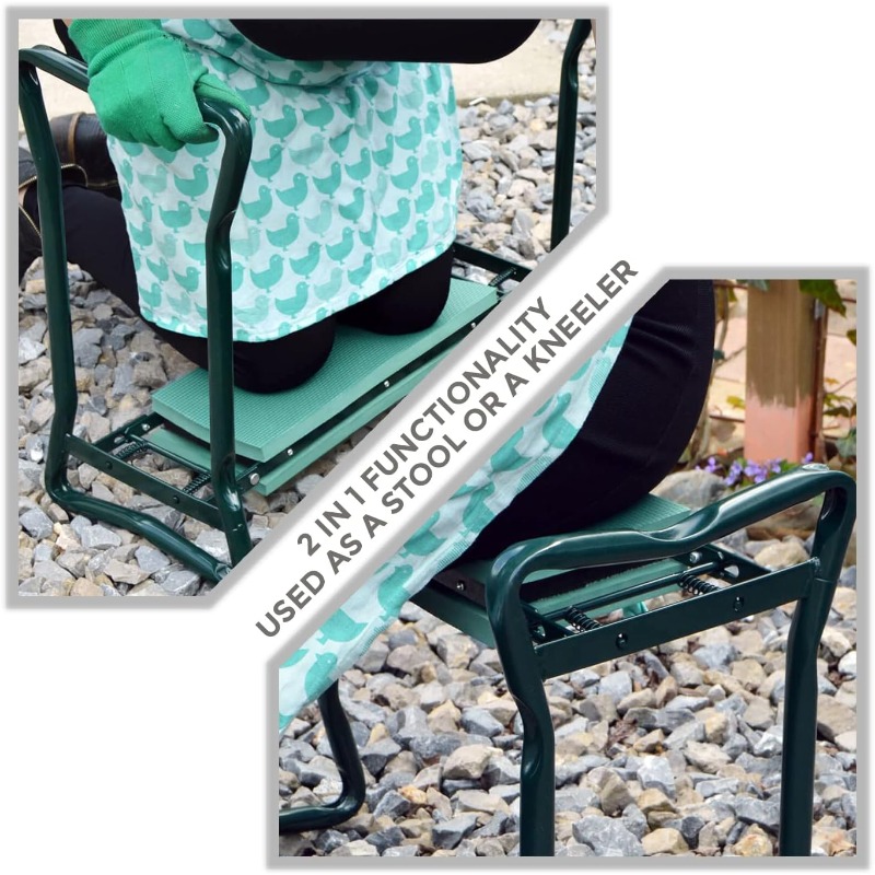 Garden Kneeler Folding Garden  - Garden Kneeling Pad 리뷰 및 가격