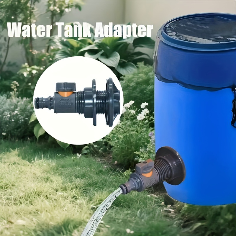 PVC/IBC Water Barrel Adapter,  - Gardening Tools Kit For Home Garden 리뷰 및 가격
