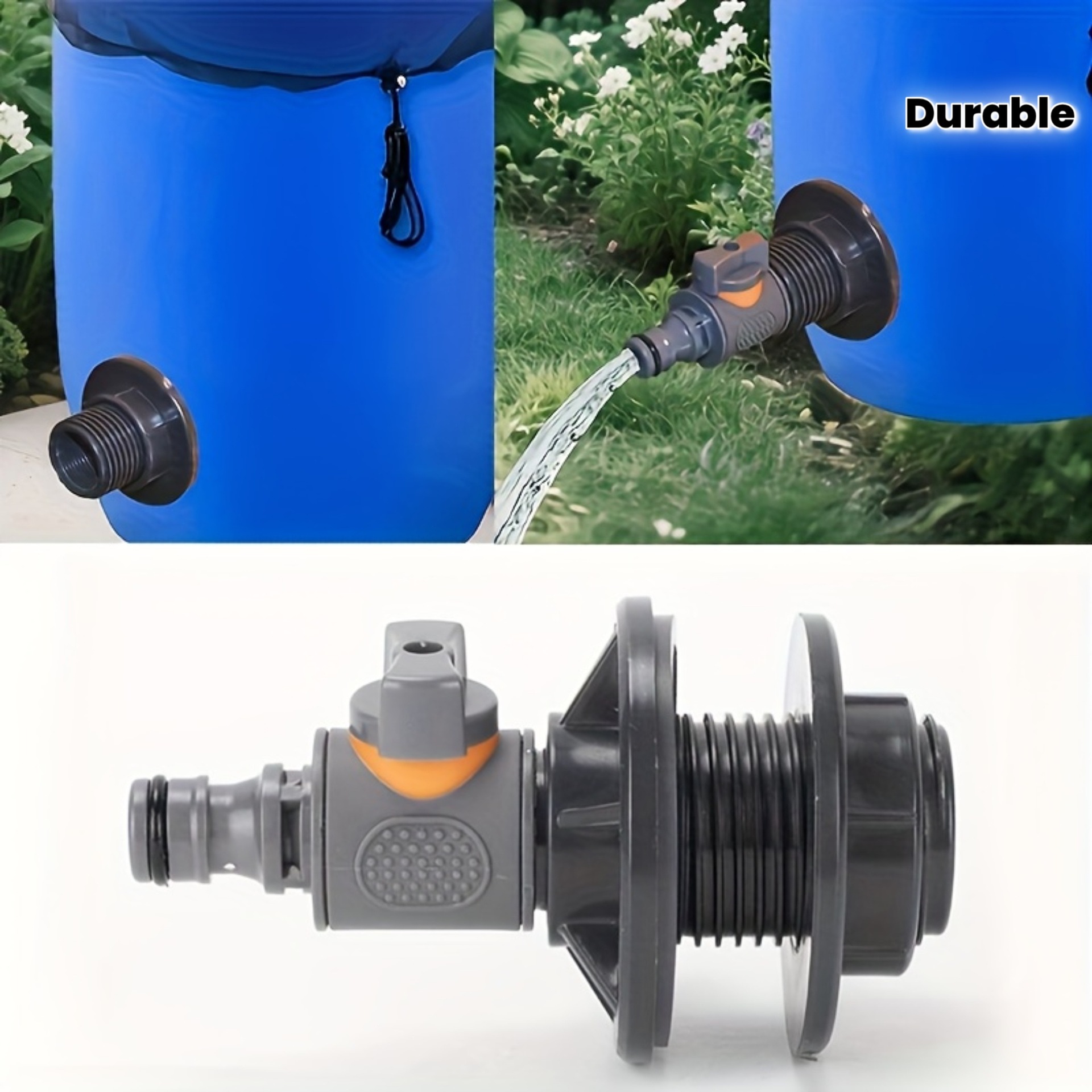 PVC/IBC Water Barrel Adapter,  - Gardening Tools Kit For Home Garden 리뷰 및 가격