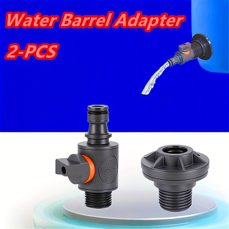 PVC/IBC Water Barrel Adapter,  - Gardening Tools Kit For Home Garden 리뷰 및 가격