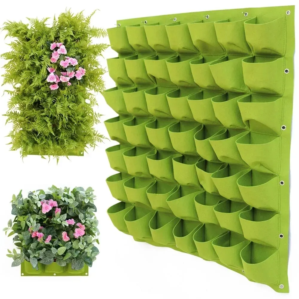 NEW Wall Hanging Pockets Plant - Grow Bags 리뷰 및 가격