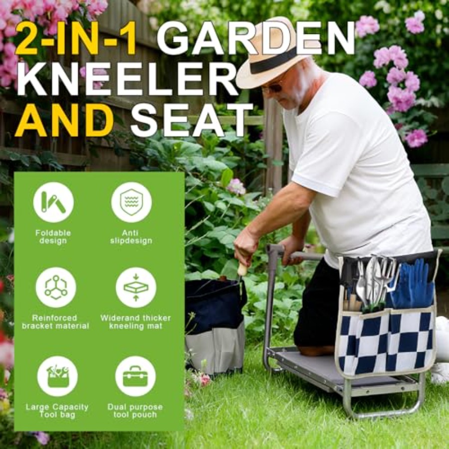 Garden Kneeler and Seat Wider  - Gardening Tools Heavy Duty 리뷰 및 가격